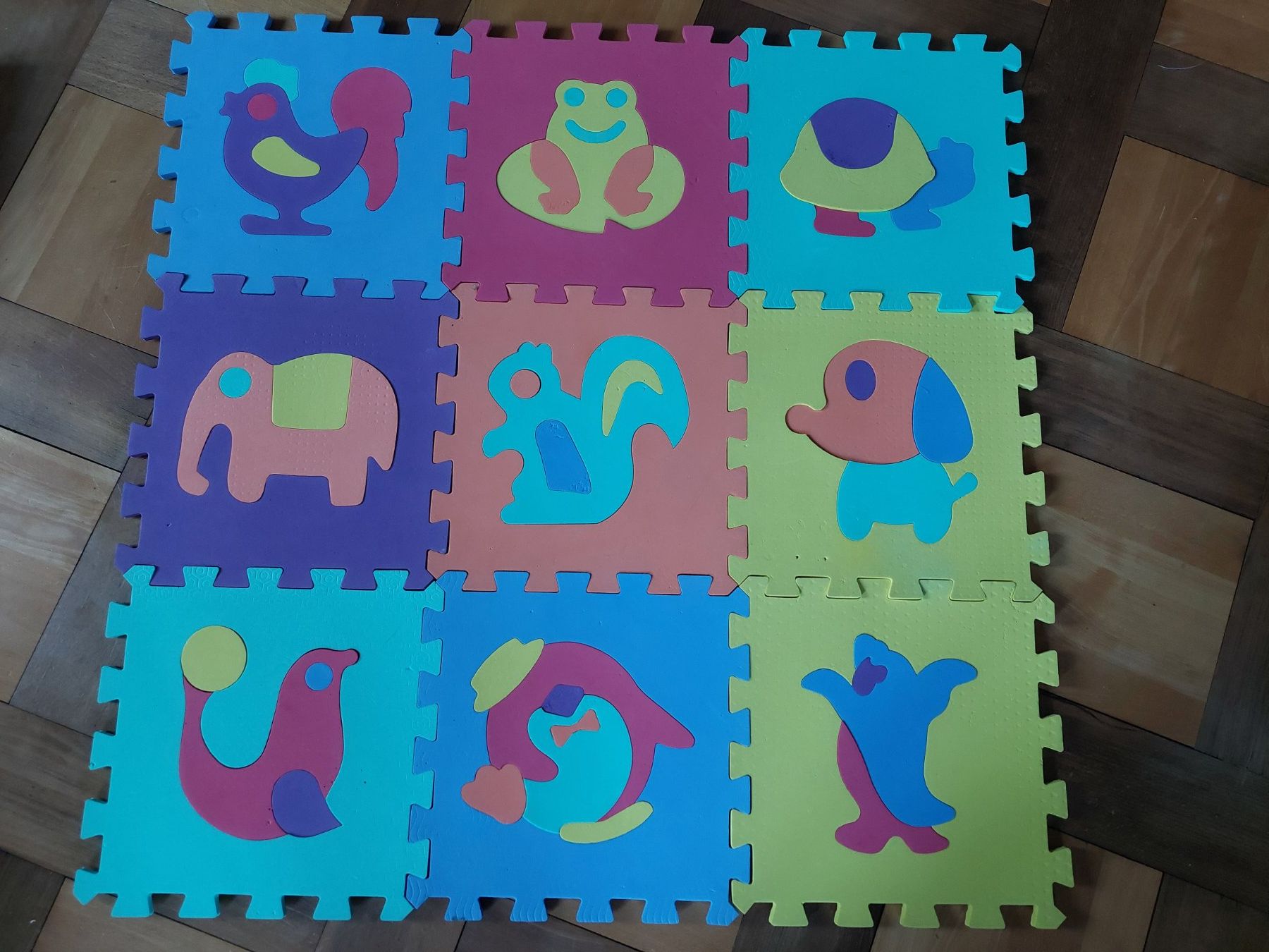 Tapis de jeu: Tier Puzzlematten / Bodenmatten / Sensorikmatten 9er-Set – D'occasion à Beckenried par Havacola 6