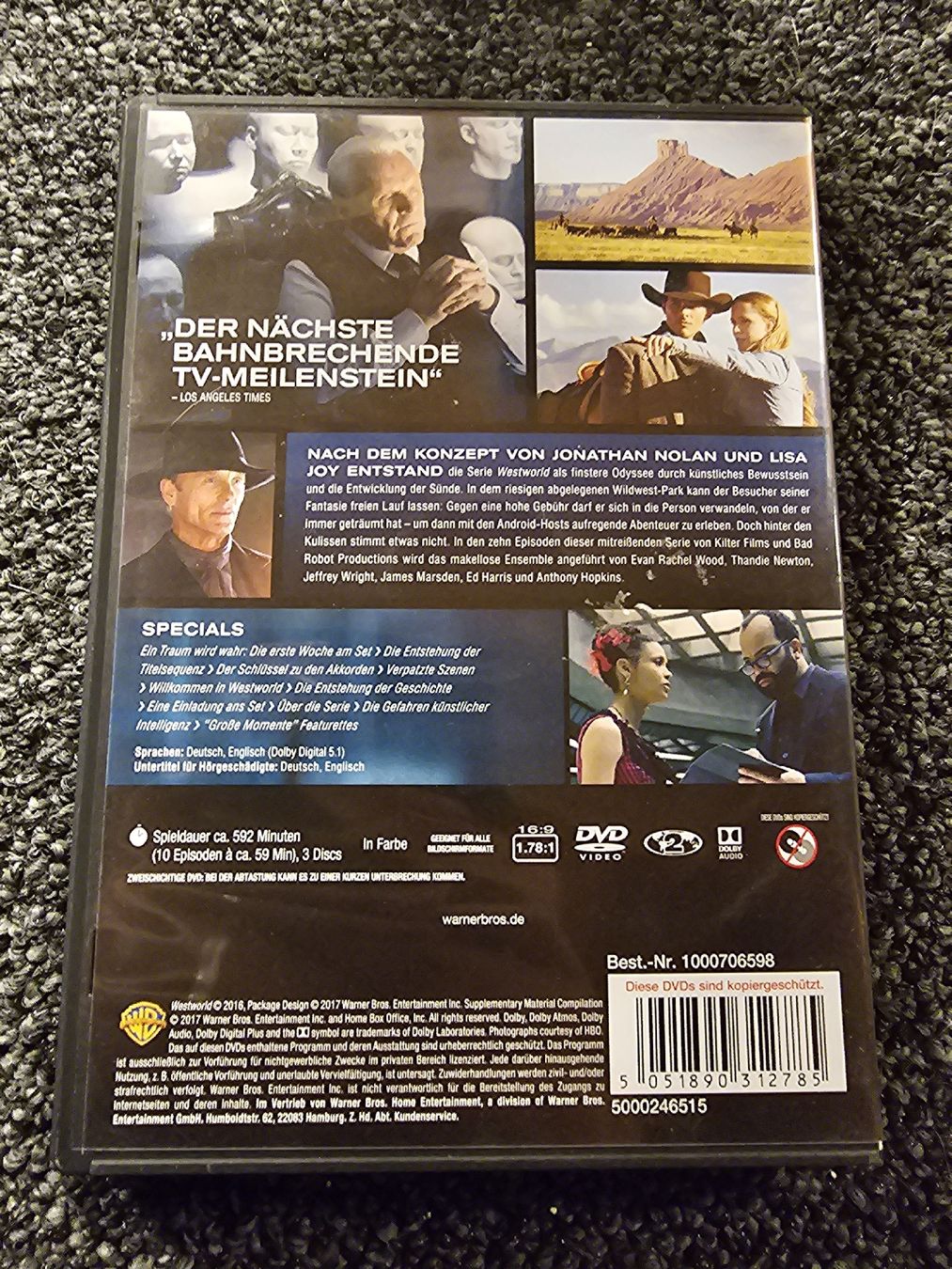 Tutti i DVDs: Westworld - Staffel 1: Das Labyrinth  – Usato da Ruswil venduto da jan_bxl5 1