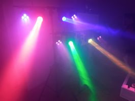 Komplette Lichtshow inkl. Steuerung und Transportcase