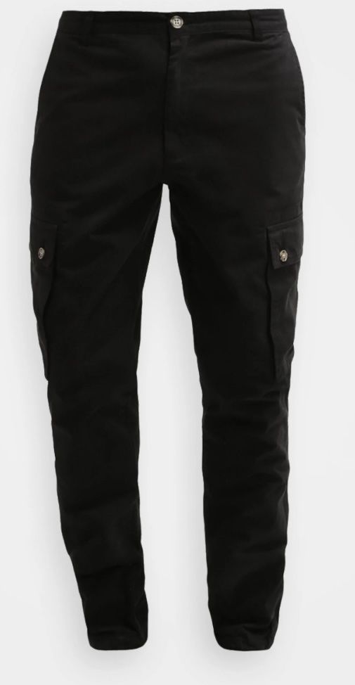 Hosen: Pier One Cargohose NEU - black Grösse 34 – Neu und originalverpackt aus Stüsslingen von Fj.rs
