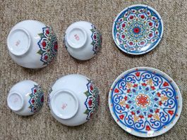 Dobrush deko Porzellanset Orientalischer Charme Damaskus
