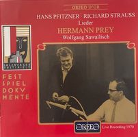 Hermann Prey - Pfitzner/R. Strauss - Lieder