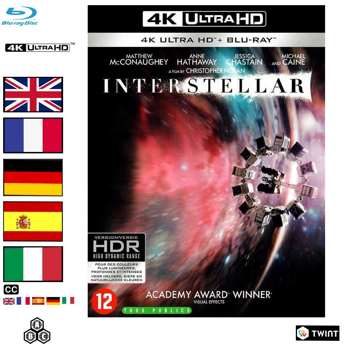 Alle DVDs: Interstellar (2014) - 4K Ultra HD + Blu-ray – Neu und originalverpackt aus Semsales von __Florian__