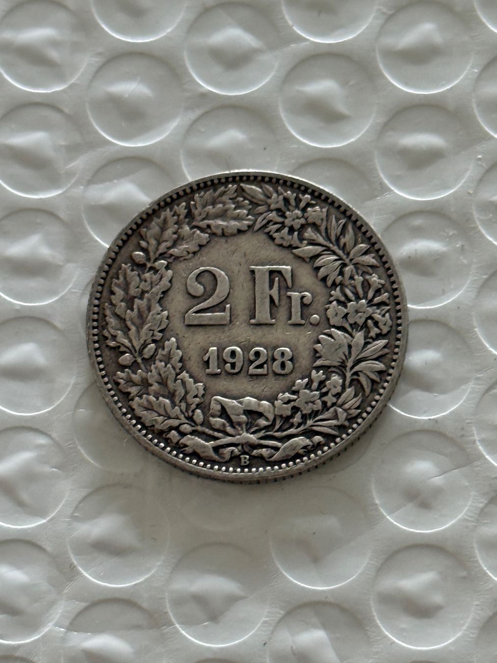 Alle Münzen: 2 Franken 1928  Rar – Gebraucht aus Wallisellen von SWISS_SILVER1 1