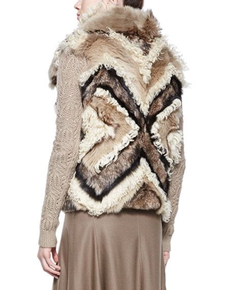 Ralph Lauren Sonstige Mädchenkleider: Vintage Ralph Lauren Collection shearling vest – Gebraucht aus Dallenwil von ZD2019 1
