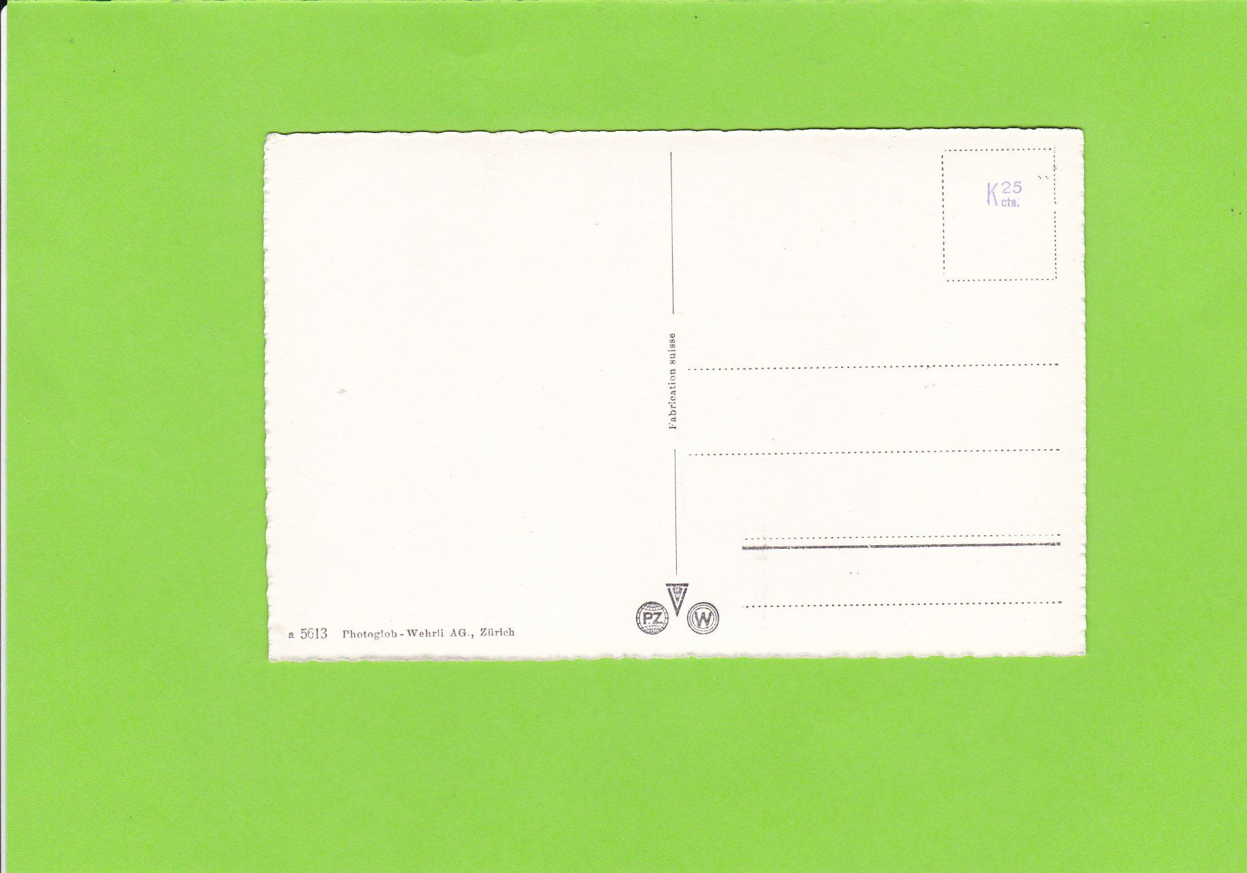 Cartoline postali: Walensee mit Churfirsten – Usato da St. Peterzell venduto da neckertal 1