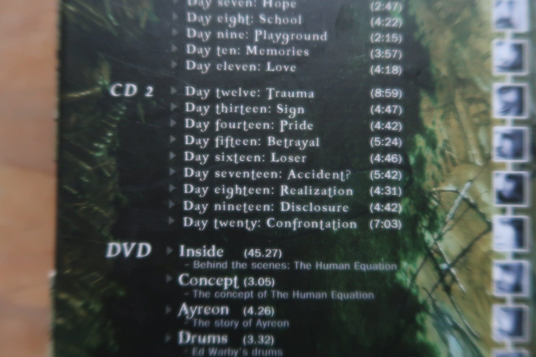 CDs: AYREON - THE HUMAN EQUATION - 2x CD + BONUS DVD BOX – Gebraucht aus Basel von Patiscat 3