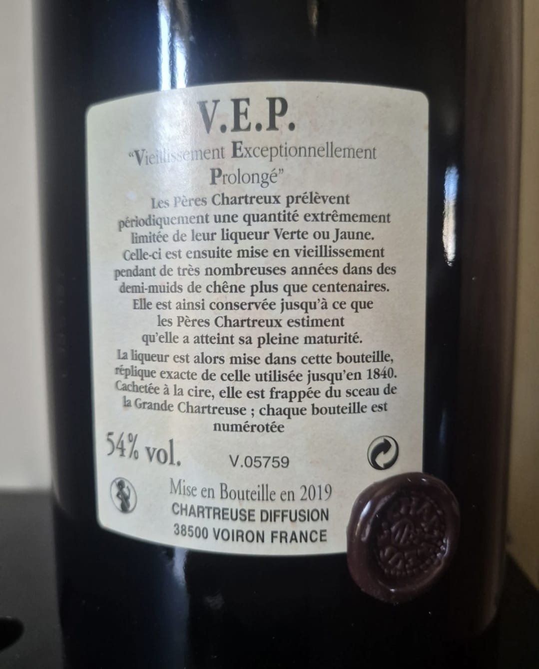 Bevande alcoliche: Chartreuse  VEP verte 3L 2019 – Nuovo e nell'imballaggio originale da Le Locle venduto da drinkshop 1