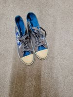 Neu: Sneaker - blau/grau mit Motiv - Gr.40