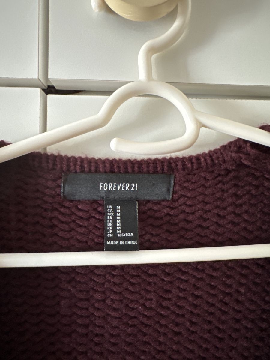 Maglioni & Felpe: Cardigan Bordeaux – Usato da Rancate venduto da Waly__ 1