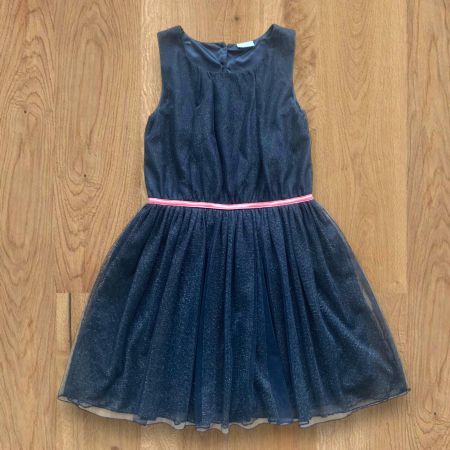Glitzer Kleid der Marke name.it, Gr. 146