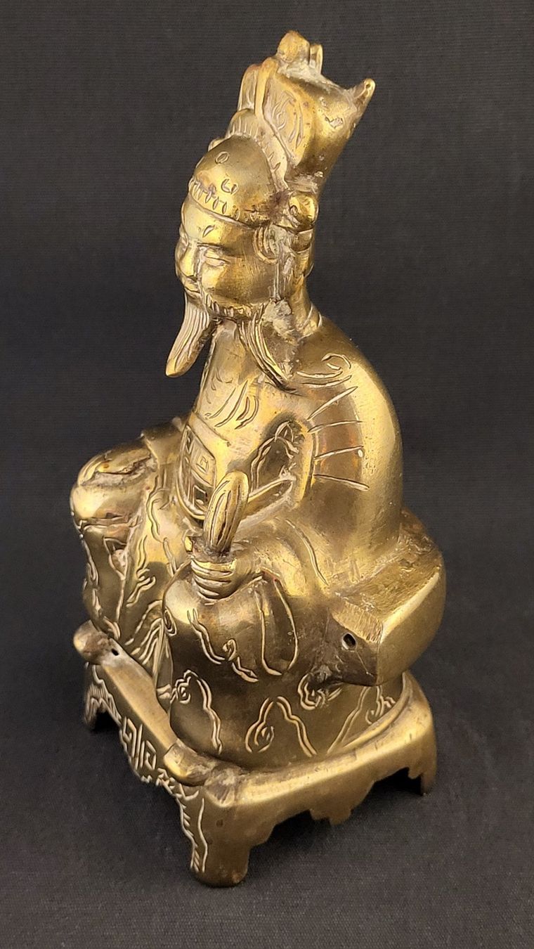 Figurines: Messing Figur Asiate – D'occasion à Basel par spinne02 4