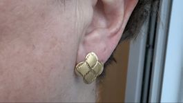 Ohrstecker aus Silber 925, vergoldet