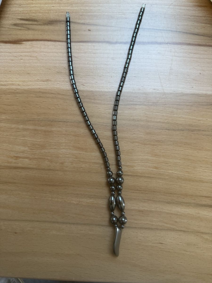 Catenine: Kette aus Hämatit – Usato da Grenchen venduto da Bastet007 1