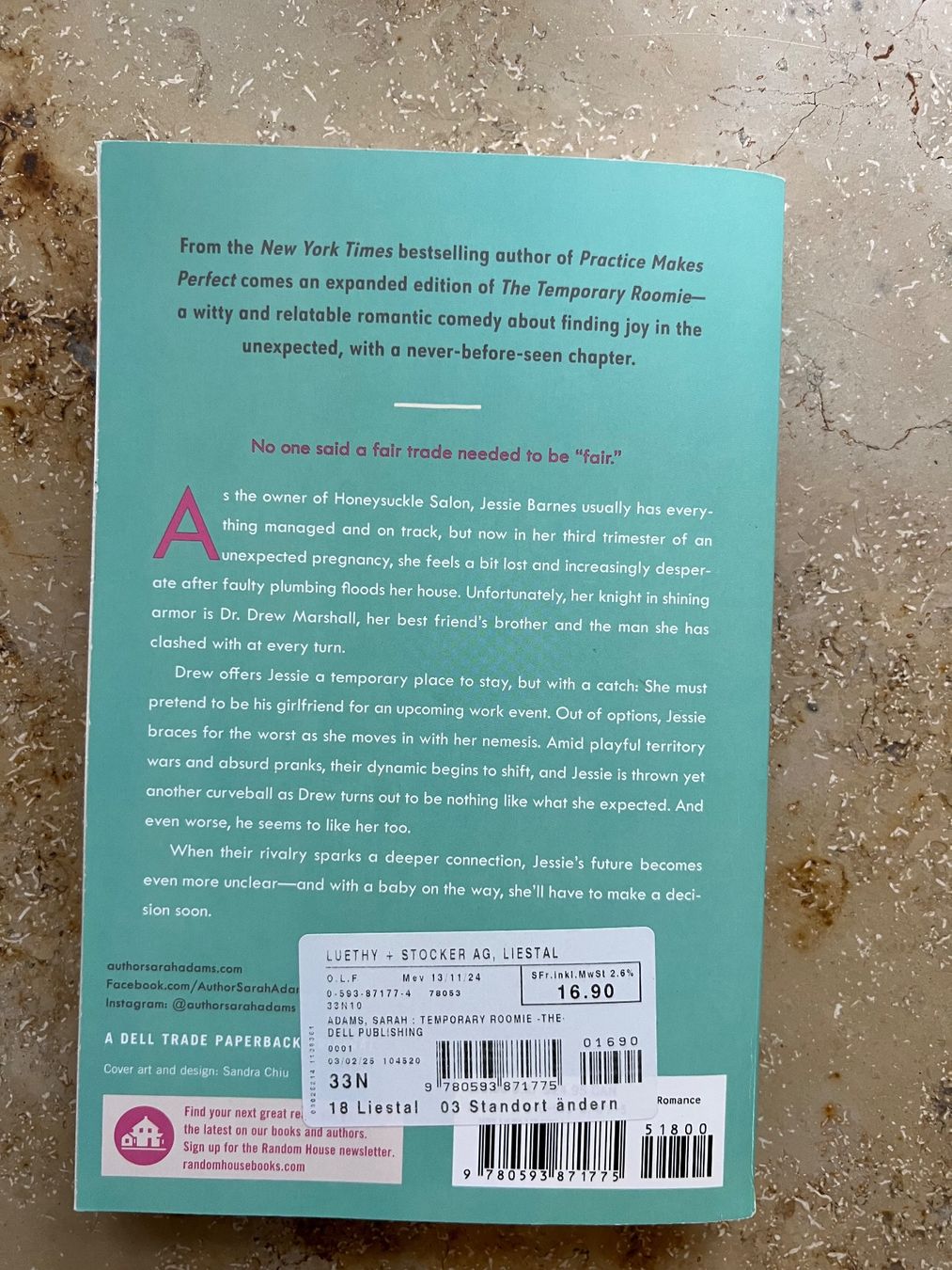 Libri: The Temporary Roomie, Sarah Adams – Usato da Itingen venduto da ann_6ygz 1