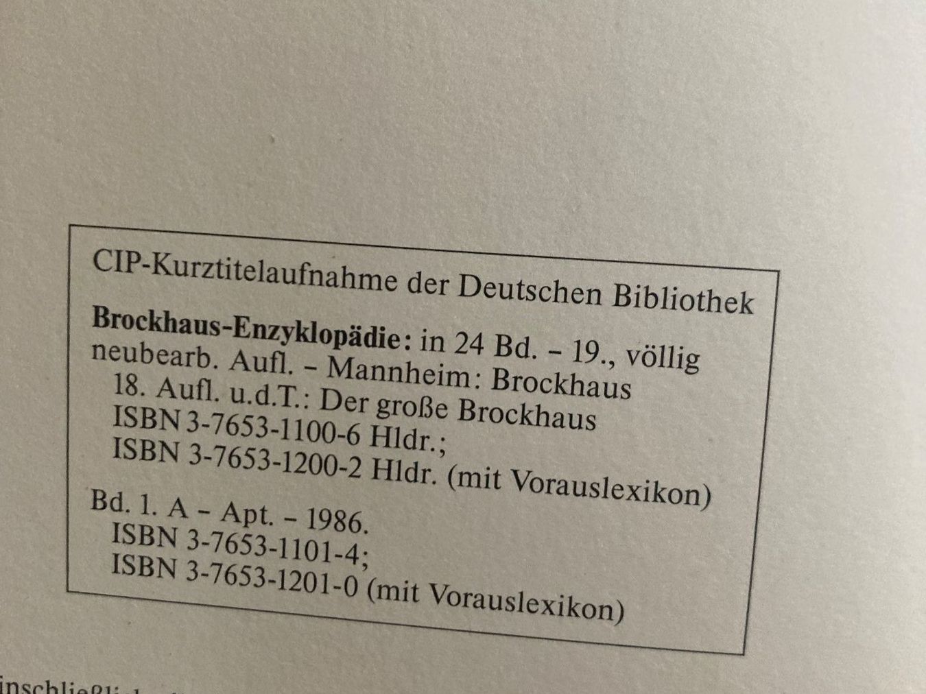 Libri: Brockhaus – Usato da Solothurn venduto da retepsch1 1