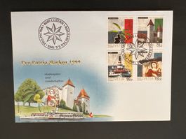 FDC Luxus 1999 Sondermarken Philswiss Spezialcouvert (R319)