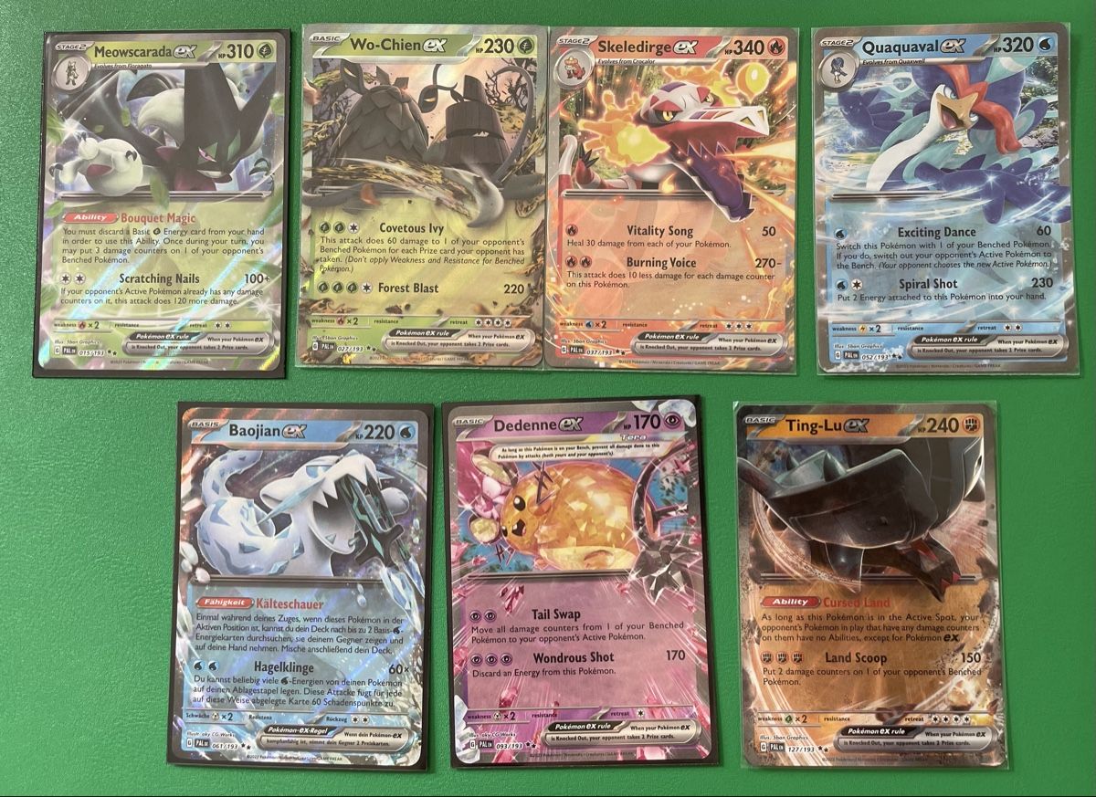 Pokémon Carte collezionabili: Pokemon Paldea Evolved EX Cards 11x – Usato da Wallisellen venduto da Optimalex 1