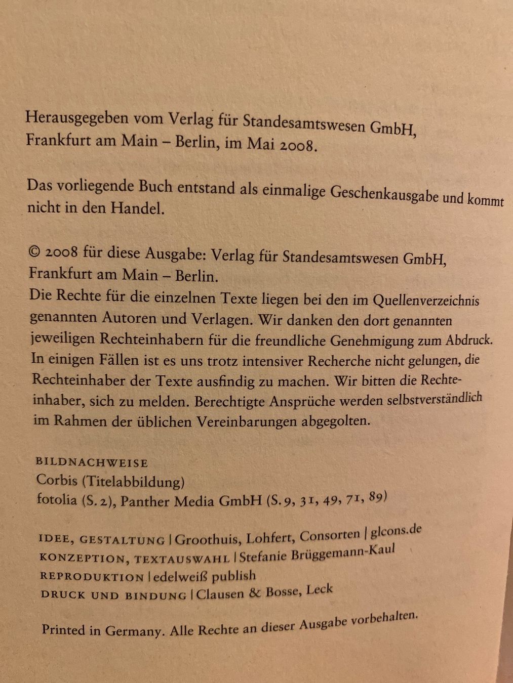 Libri: Buch Wir Trauen Uns / seltene Ausgabe – Nuovo (secondo la descrizione) da Niederbüren venduto da funkel06 4