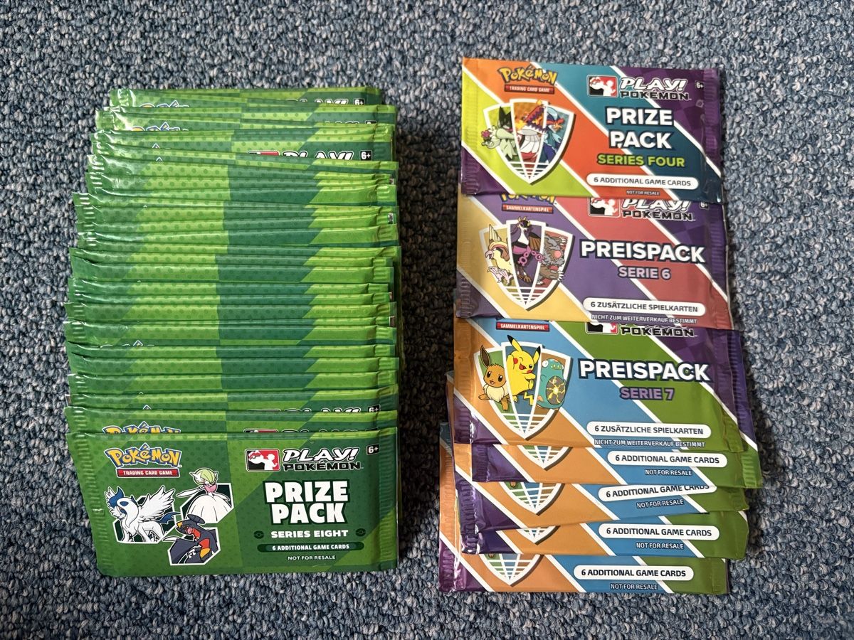 Pokémon Sammelbilder & Trading cards: Prize Packs – Neu und originalverpackt aus Bern von orange4704