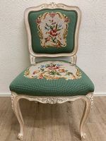 Vintage Polsterstuhl im Louis-XV-Stil Hans Birchler Meggen