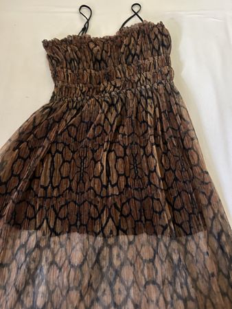 Topshop floor-length dress. 