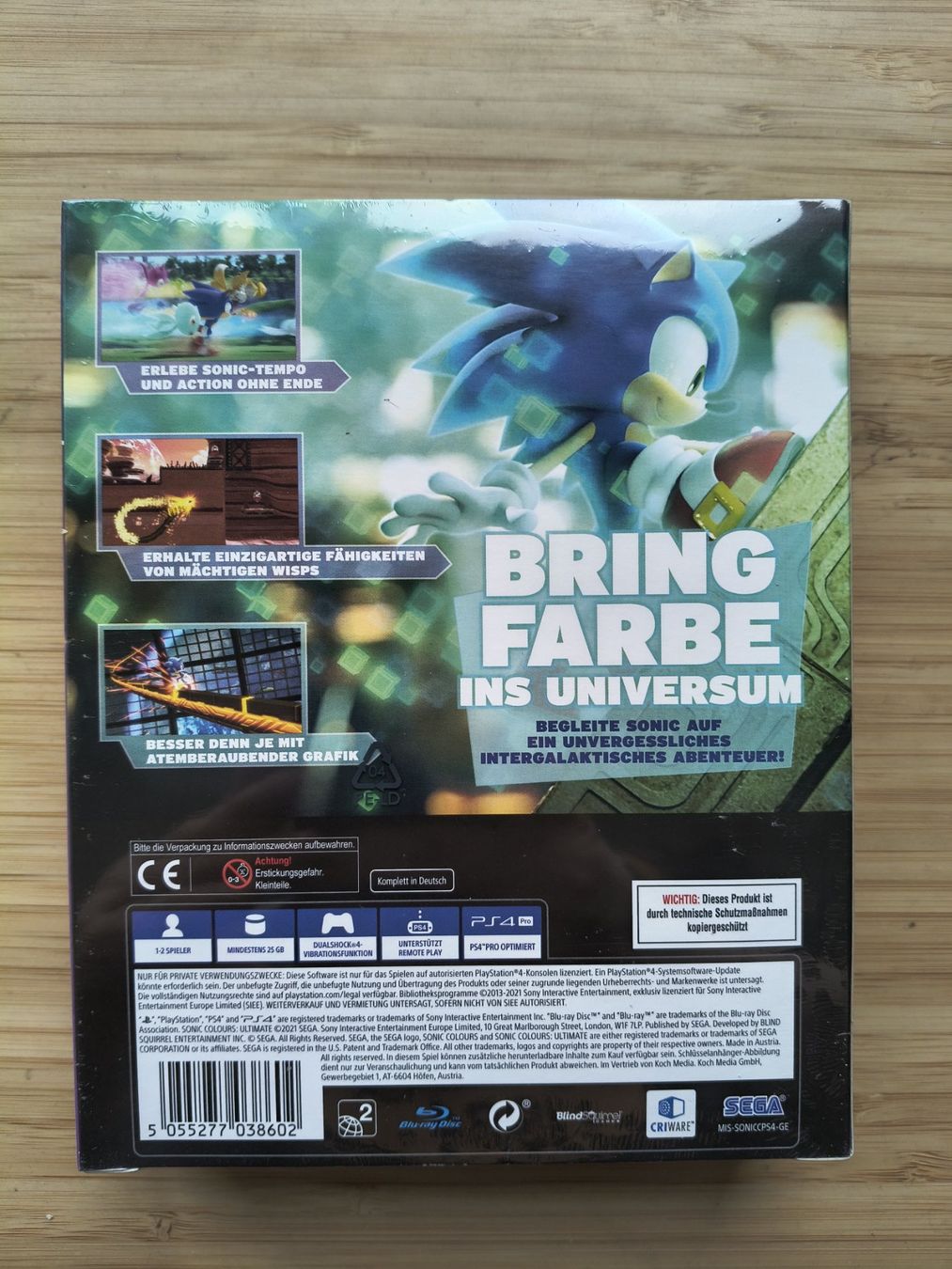Jeux: Sonic Colours: Ultimate Sealed (PS 4) – Neuf avec emballage d'origine à Riedholz par ste_96cd 1