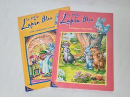 Duo de livres "Le Petit Lapin Bleu" :