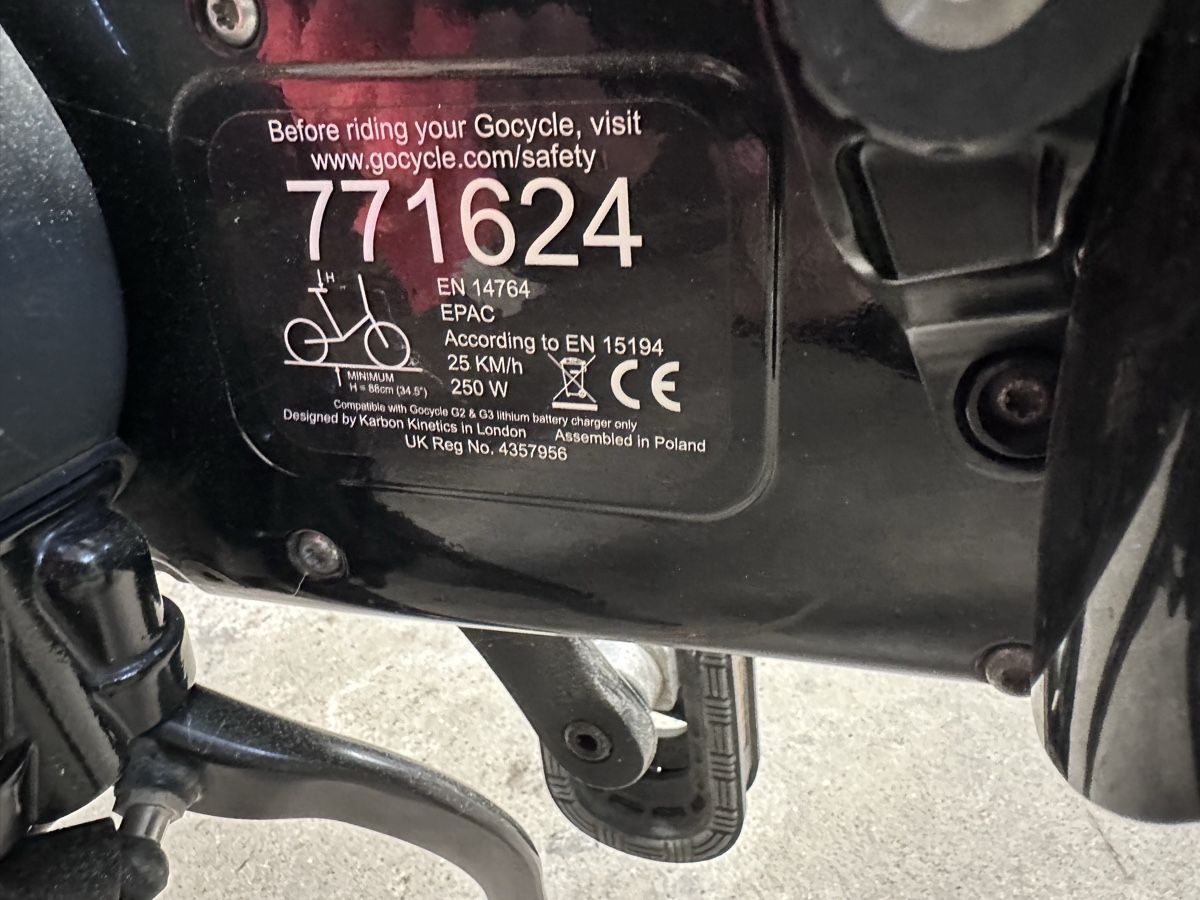 Biciclette: Gocycle GS Faltrad E-Bike – Difettoso da Allschwil venduto da Pi_Nuts 2