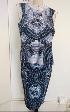 Neuf: Ensemble top + jupe, H&M, XS-S