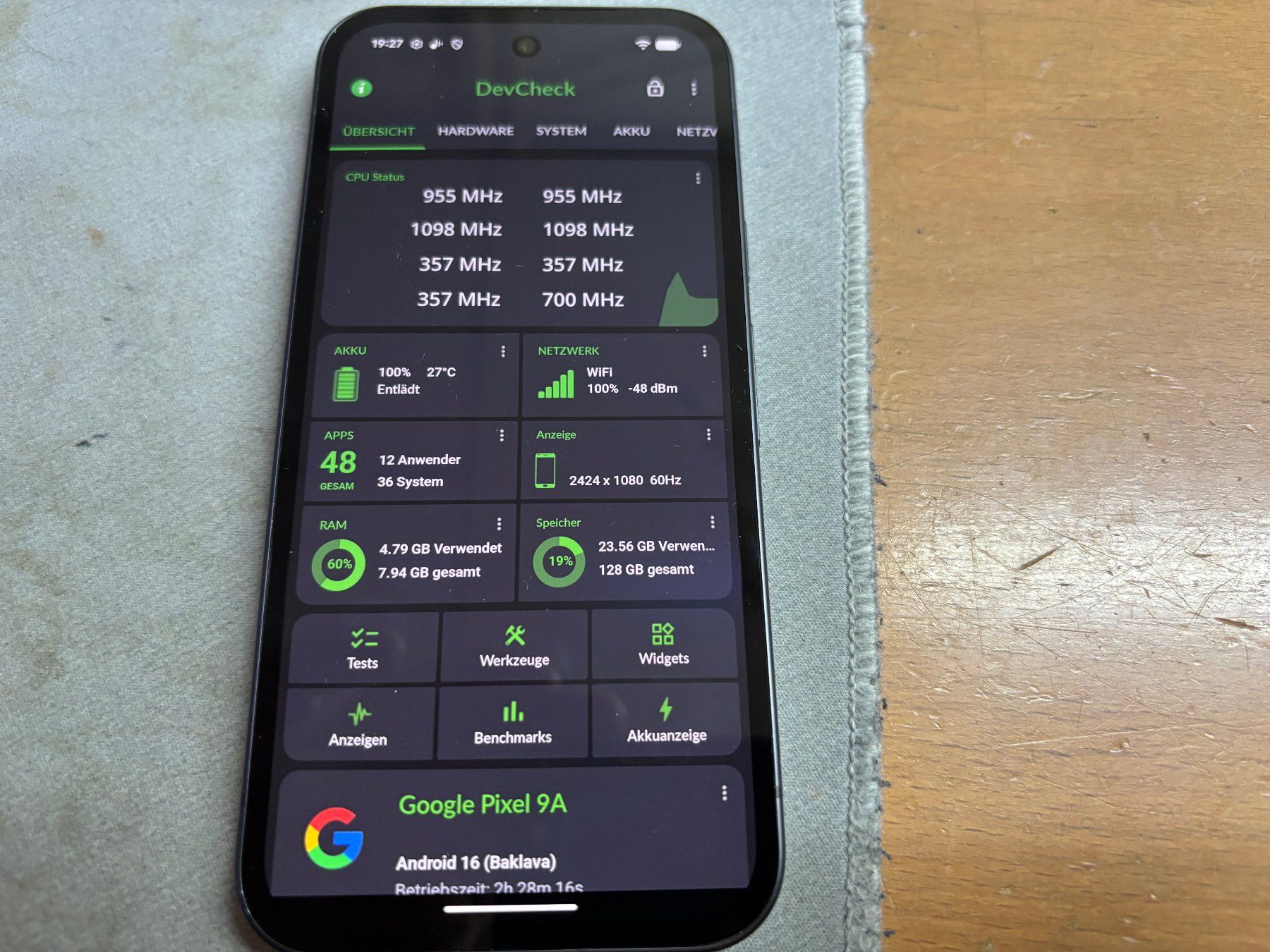 Google Telefoni cellulari / Smartphones: Google Pixel 9a 128Gb#2 – Usato da Au SG venduto da bah_6f5w 4