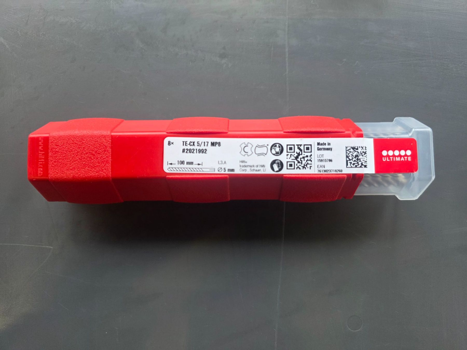 Hilti Tutti gli attrezzi: 8x Hilti Hammerbohrer TE-CX 5/17 – Nuovo e nell'imballaggio originale da Herisau venduto da Gleis-6