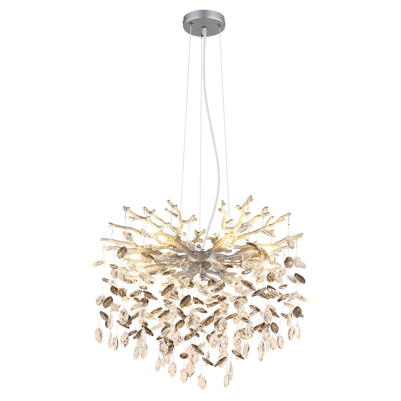 Lampadari & plafoniere: Pendelleuchte, Silber, 60 cm Ø – Nuovo (secondo la descrizione) da Kreuzlingen venduto da Smart-Light
