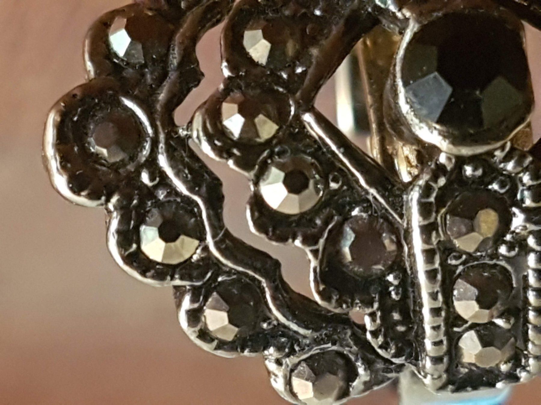 Anelli: Ring Mittelalter medieval, facettiert verstellbar, silberf. – Usato da Ettingen venduto da Maranathatalitha 5