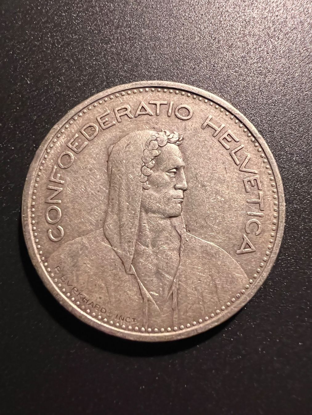 Tutti le monete: Pièce 5 Francs argent 1932 B – Usato da Genève venduto da Nicky113 1