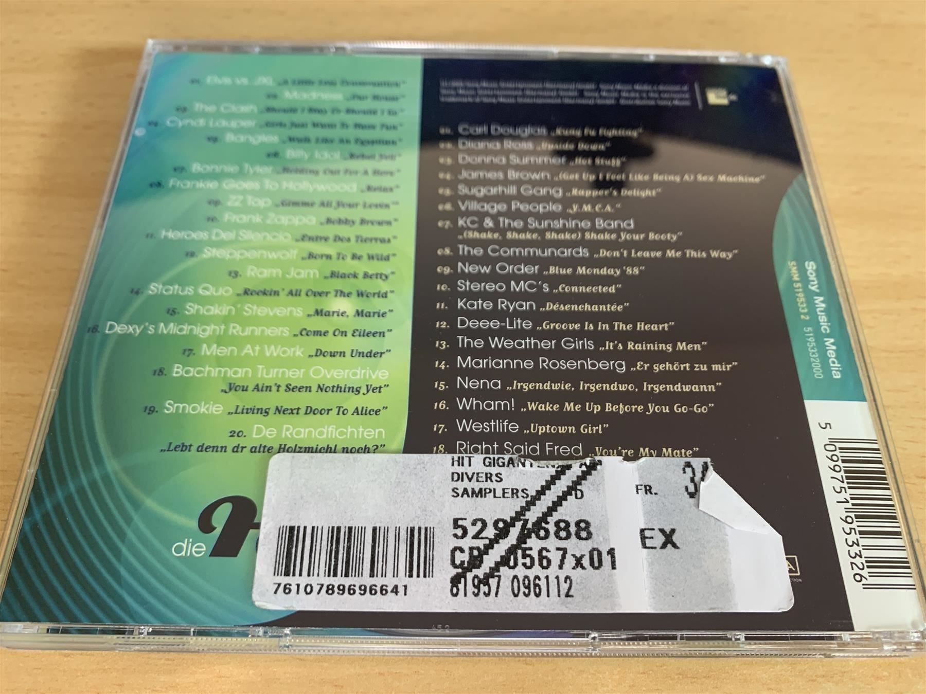 CDs: Die Hit-Giganten - Partyklassiker - 2 CD – Gebraucht aus Rikon im Tösstal von Alpenmutz 1
