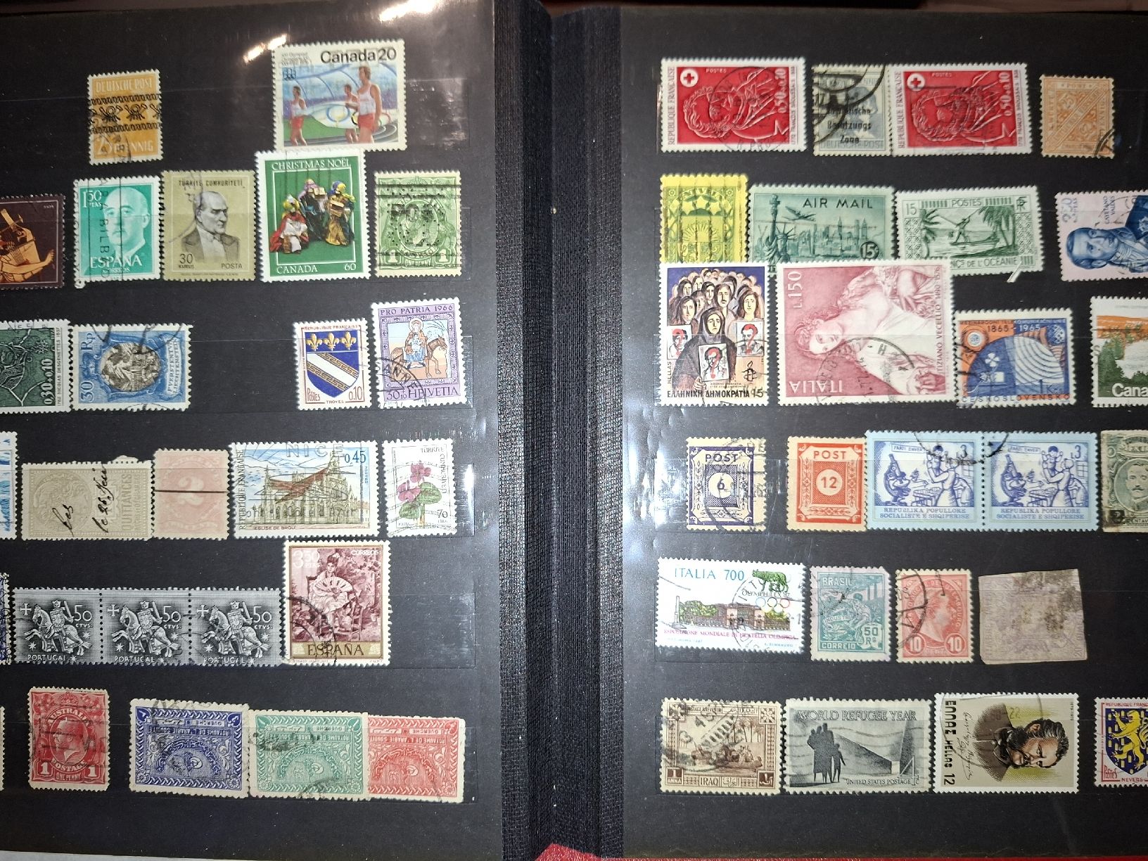 Tous les timbres: Briefmarken Ausland / diverse – D'occasion à Balgach par SIMEON27 1