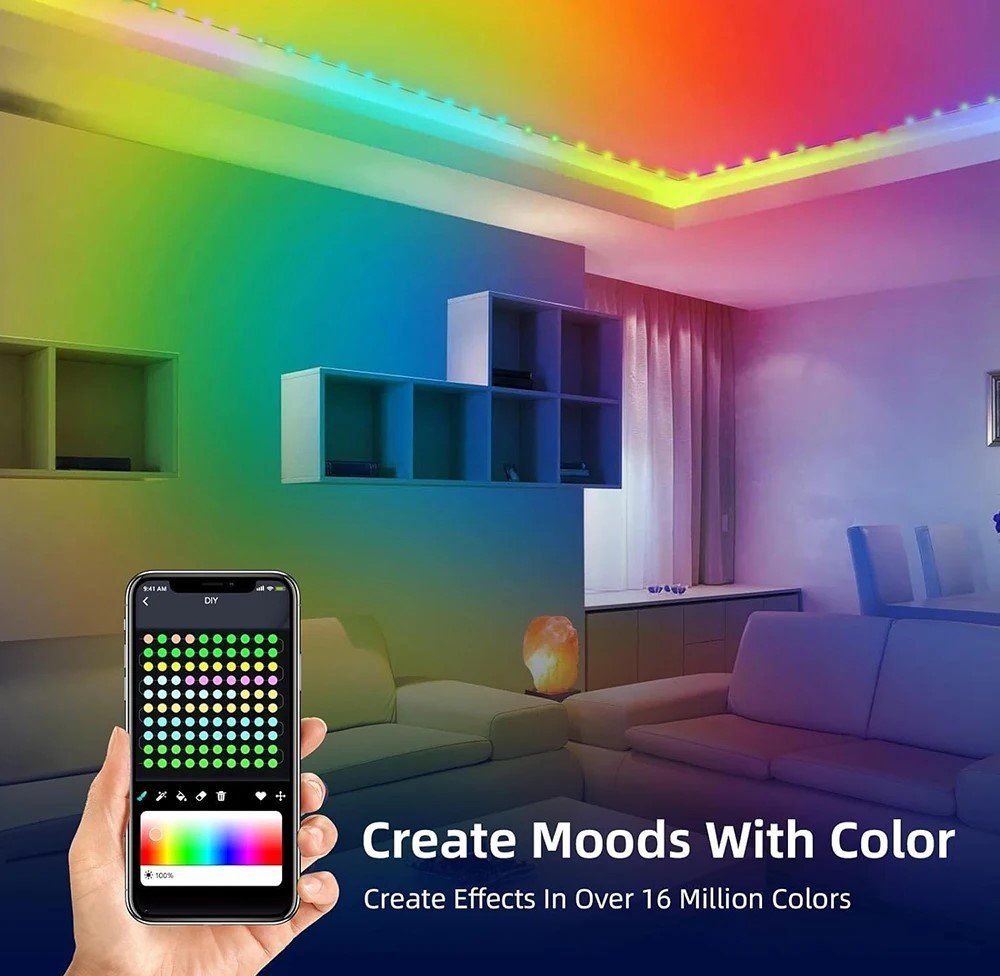 Ghirlande e barre luminose: 20M RGB Smart LED Streifen – Nuovo e nell'imballaggio originale da Uerkheim venduto da Kaufoption 2
