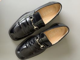 Gucci Loafer / Mokassins Vintage; Grösse 41