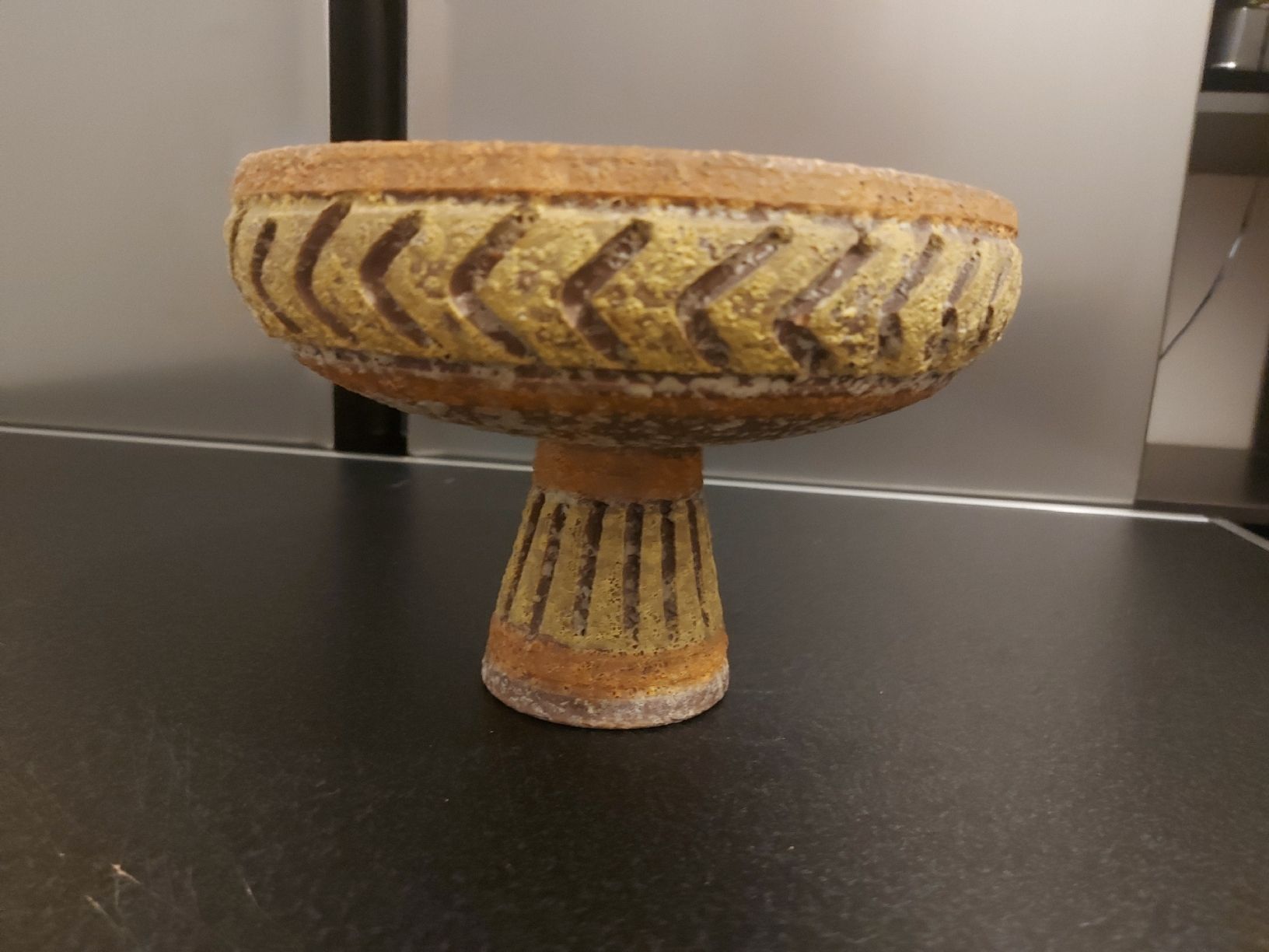 Bitossi Ciotole: Bitossi Fussschale, gemarkt Italy – Usato da Ostermundigen venduto da son_vd9k