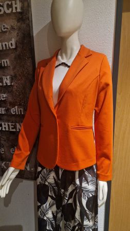Neuwertiger ICHI Blazer, dunkel'orange, Gr. 38 - Top Zustand