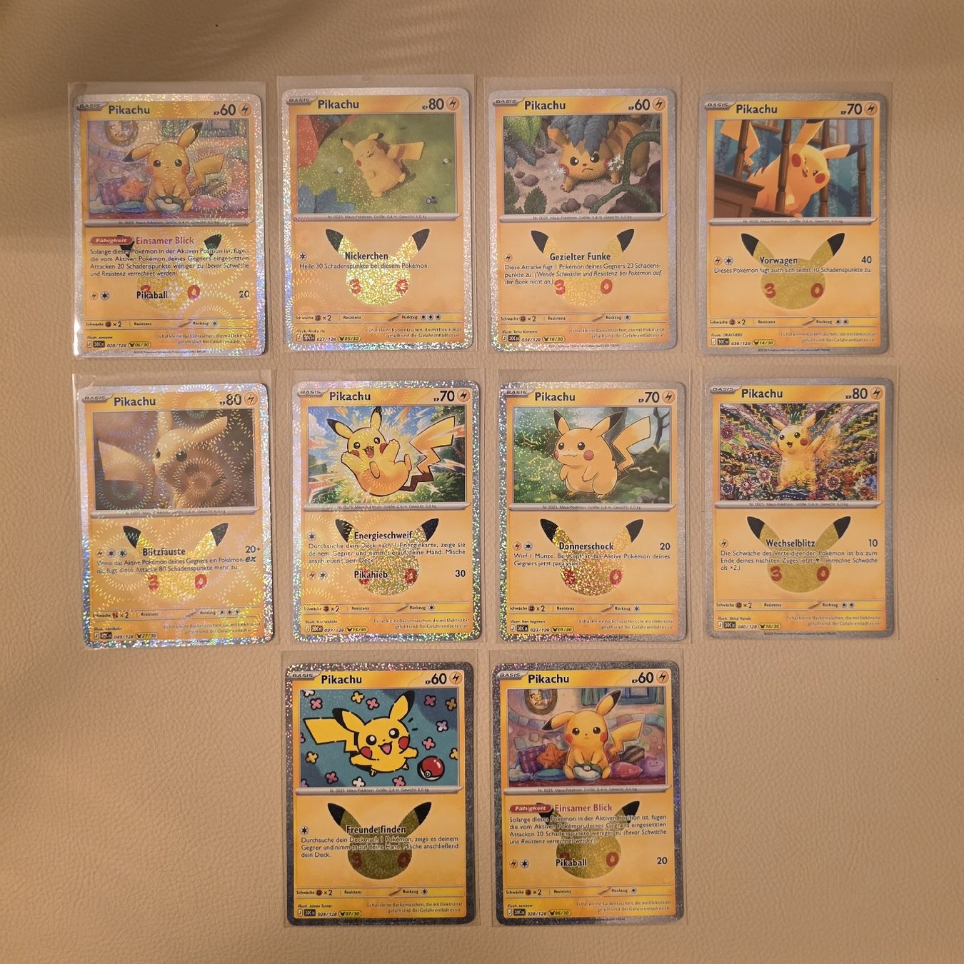 Pokémon Cartes à collectionner: Pokemon Pikachu Set 30th DE – Neuf (Voir description) à Goldswil par downie84