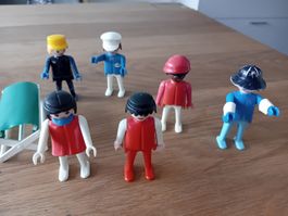 alte Playmobil Figuren Set mit Liege 