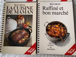 Betty Bossi 2 livres de cuisine en français