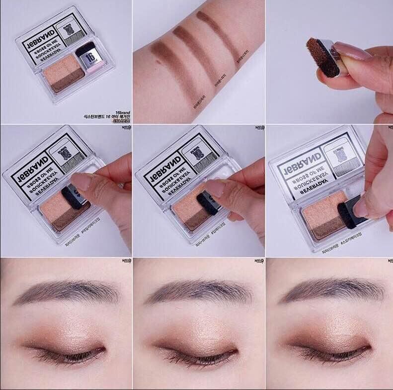 Make-up: Fard à paupières pratique - 2 pièces – Nuovo e nell'imballaggio originale da Delémont venduto da Emi-98 2