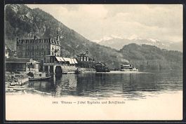 Vitznau, Hotel Rigibahn und Schifflände