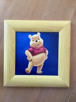 Winnie Puuh Bild Disney gerahmt quadratisch guter Zustand