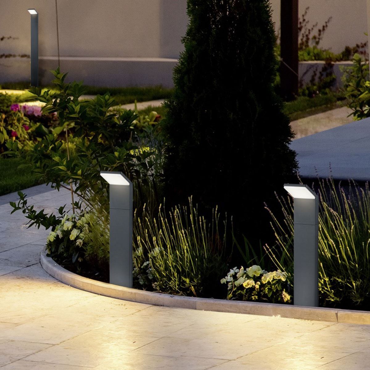Lampade: LED Aussen Stehleuchte, Wegbeleuchtung – Nuovo (secondo la descrizione) da Kreuzlingen venduto da Smart-Light 1