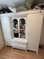Bauernschrank Massiv Weiss