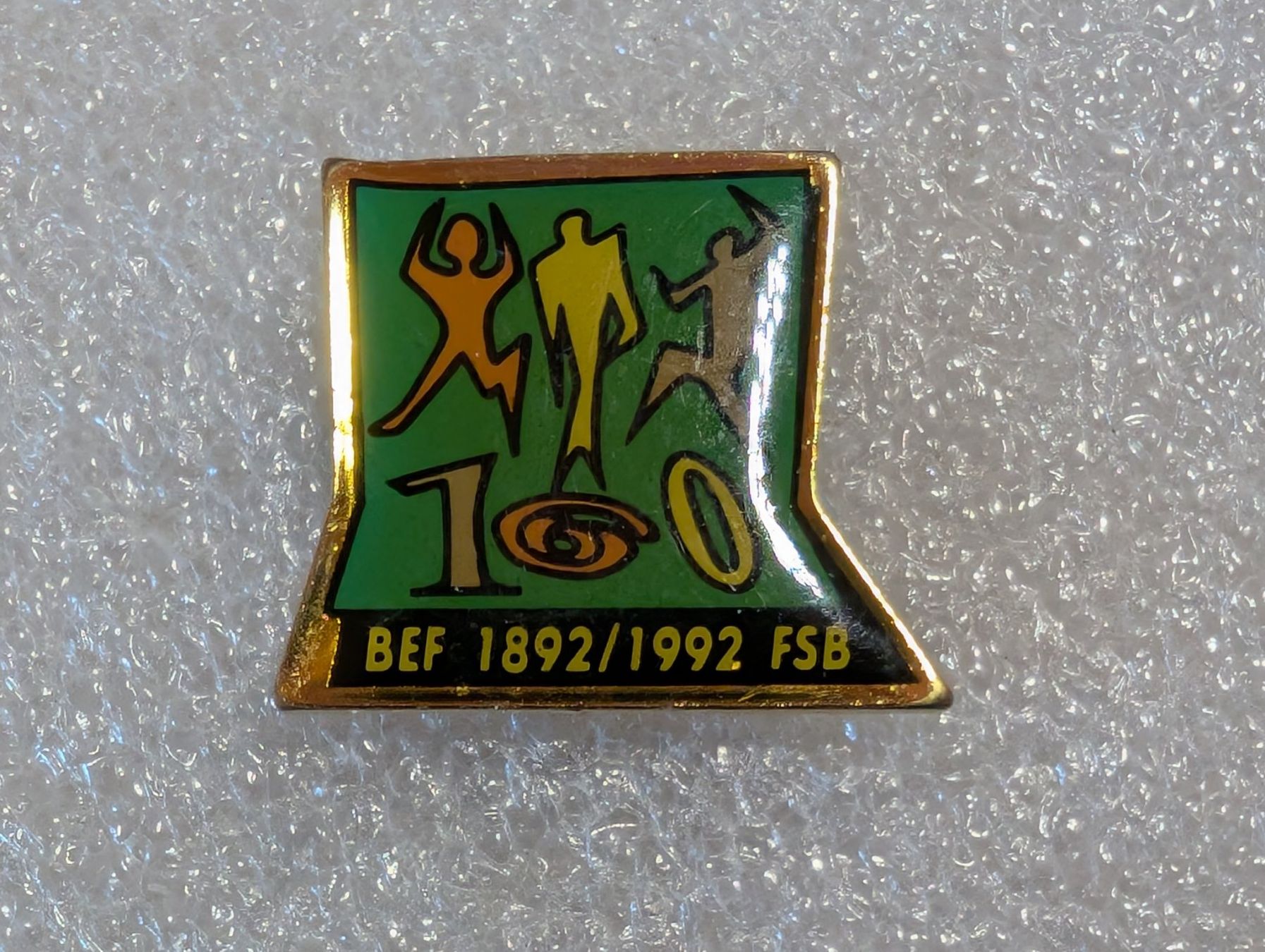 Placchette & Badge: Ansteckpin 270: BEF FSB – Usato da Oppligen venduto da Pin-Fall-Shop